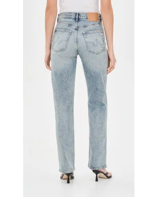 AG Sydney Straight Jeans 17 Years Forlorn - サムネイル3