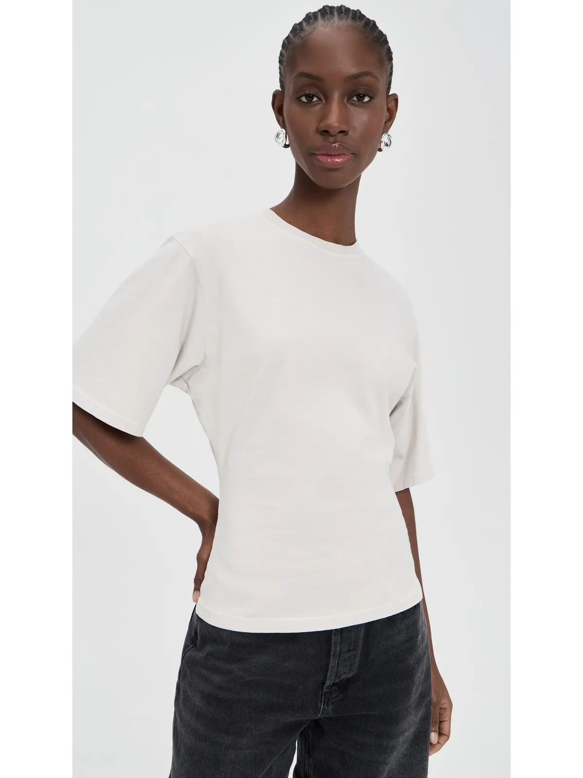 AGOLDE Storey Tシャツ ボーン M - 画像2