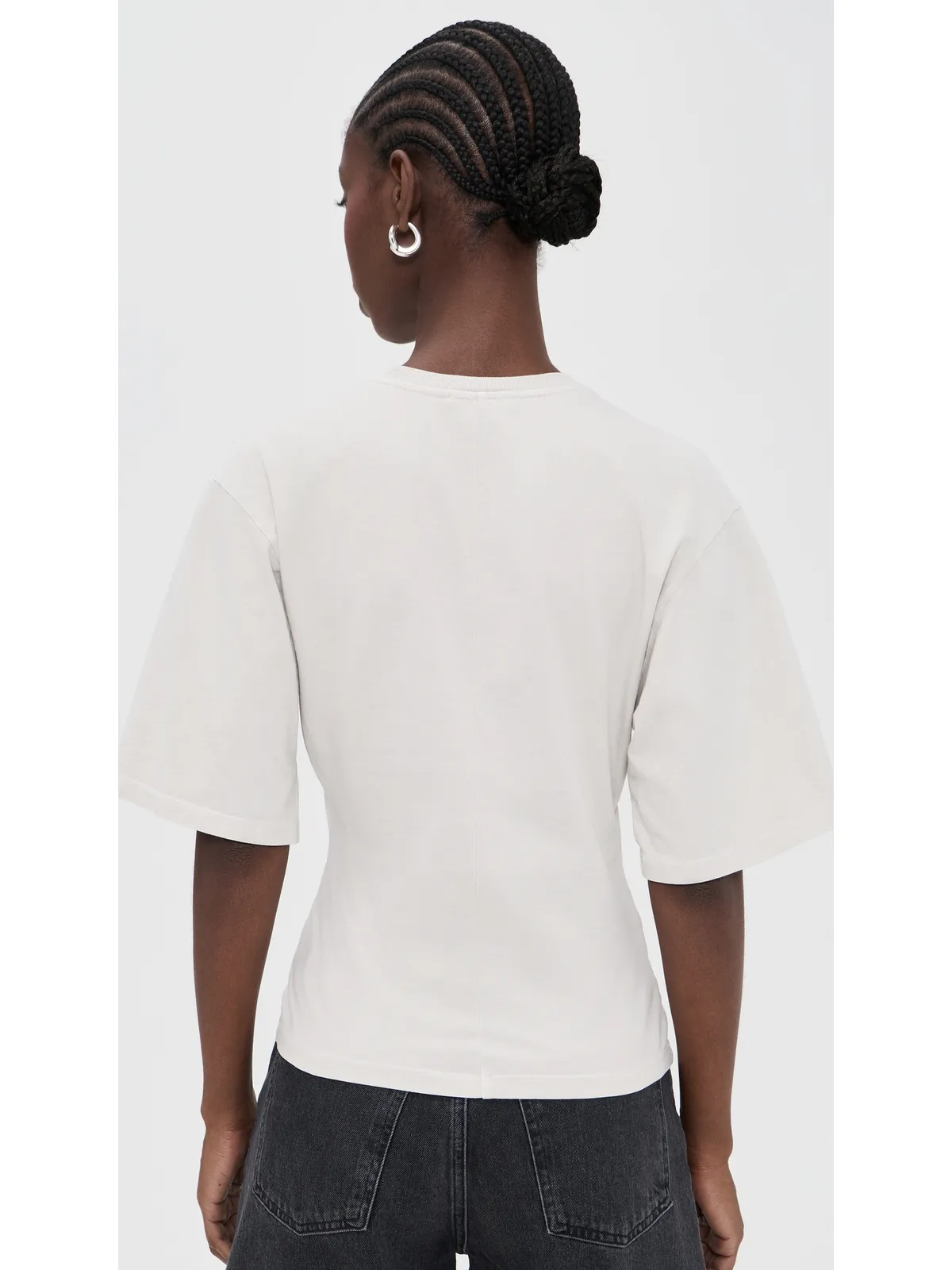 AGOLDE Storey Tシャツ ボーン M - 画像3