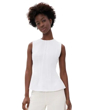 AGOLDE Corbin Shell Tank Marshmallow - サムネイル1