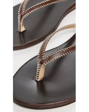 Ancient Greek Sandals サイオナーラ ステッチ サンダル - サムネイル6