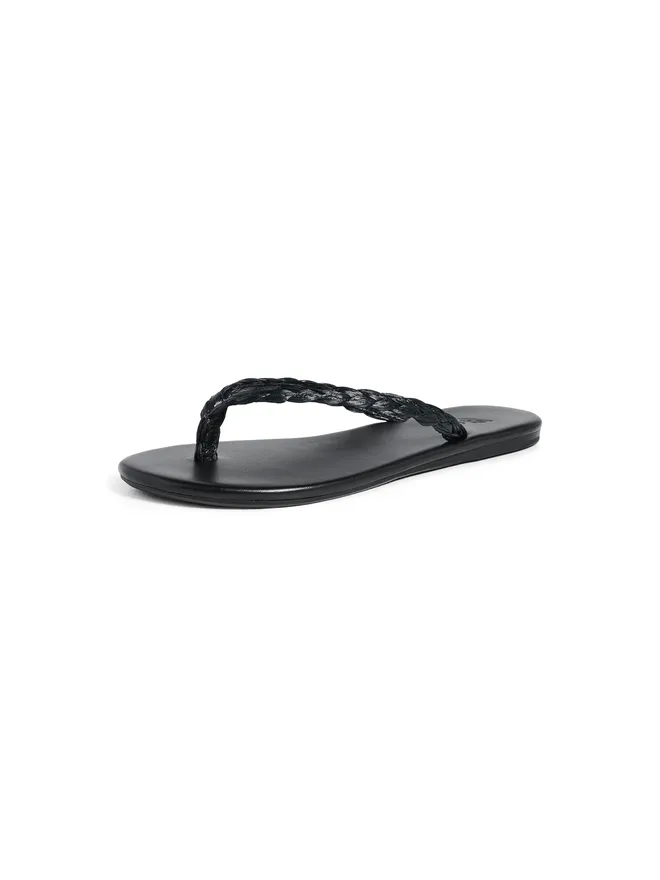 Ancient Greek Sandals Ancient Greek Sandals サイオネラ ラフィア フリップフロップの商品画像
