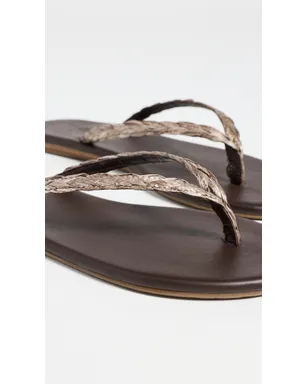 Ancient Greek Sandals サイオナーラ ラフィア フリップフロップ - サムネイル6