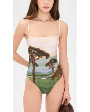 Agua by Agua Bendita Durazno Paraiso ワンピース水着 マルチカラー - サムネイル5