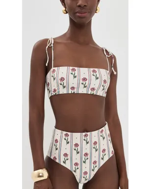 Agua by Agua Bendita プリマベーラ Quebrada ビキニトップ - サムネイル2