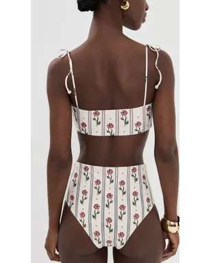 Agua by Agua Bendita プリマベーラ Quebrada ビキニトップ - サムネイル3