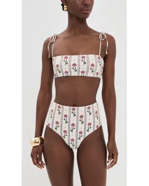 Agua by Agua Bendita マゼンタ Quebrada ビキニボトムス マルチカラー - サムネイル4