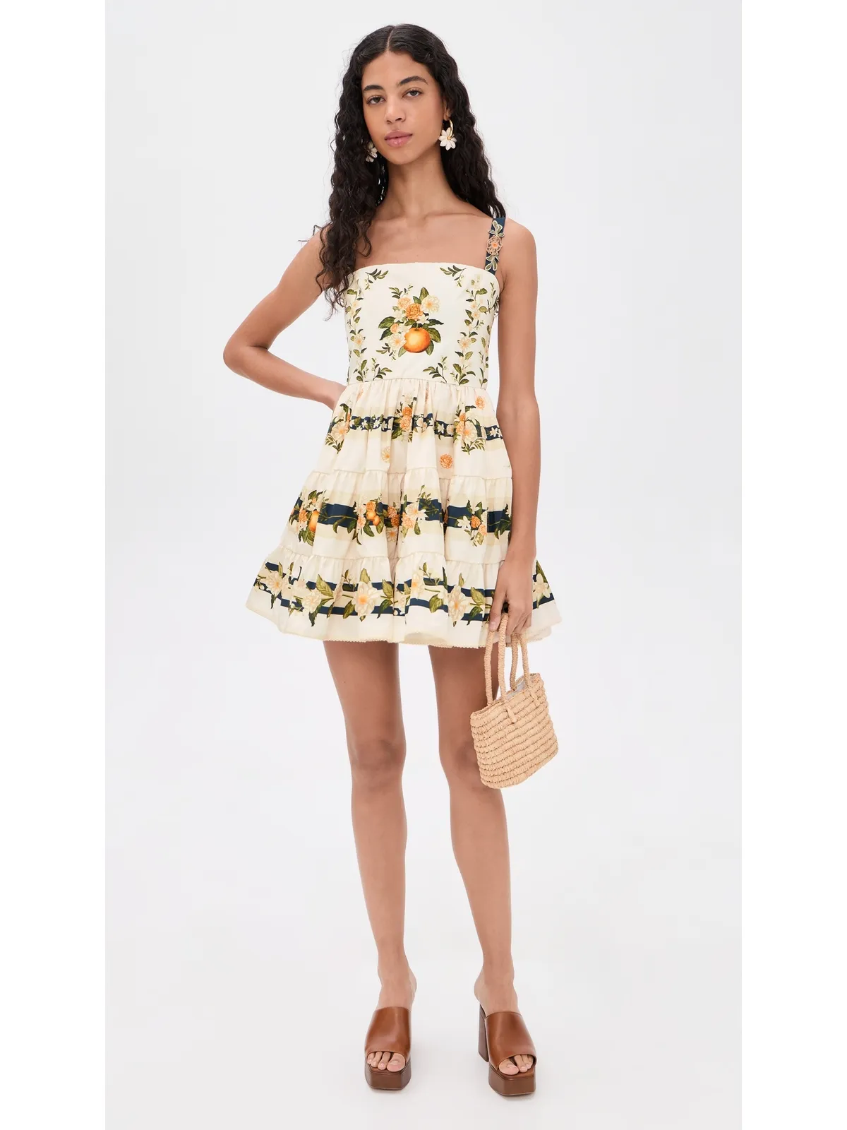Agua by Agua Bendita Lima Mini Valle Dress Multicolor - 画像5