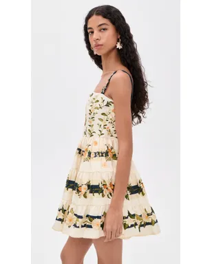 Agua by Agua Bendita Lima Mini Valle Dress Multicolor - サムネイル4