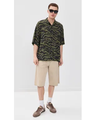 Alpha Industries タイガーカモ レラックスド キャンプシャツ - サムネイル5
