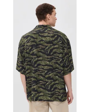 Alpha Industries タイガーカモ レラックスド キャンプシャツ - サムネイル3