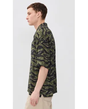 Alpha Industries タイガーカモ レラックスド キャンプシャツ - サムネイル4