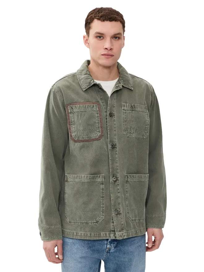 ALPHA INDUSTRIES Alpha Industries コットン バーンジャケット OG-107 グリーンの商品画像