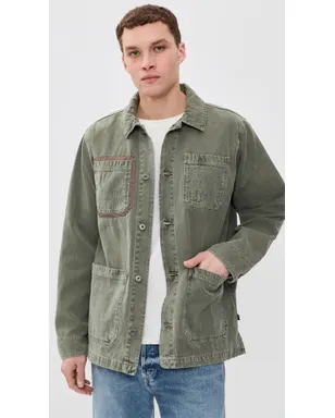 Alpha Industries コットン バーンジャケット OG-107 グリーン - サムネイル2