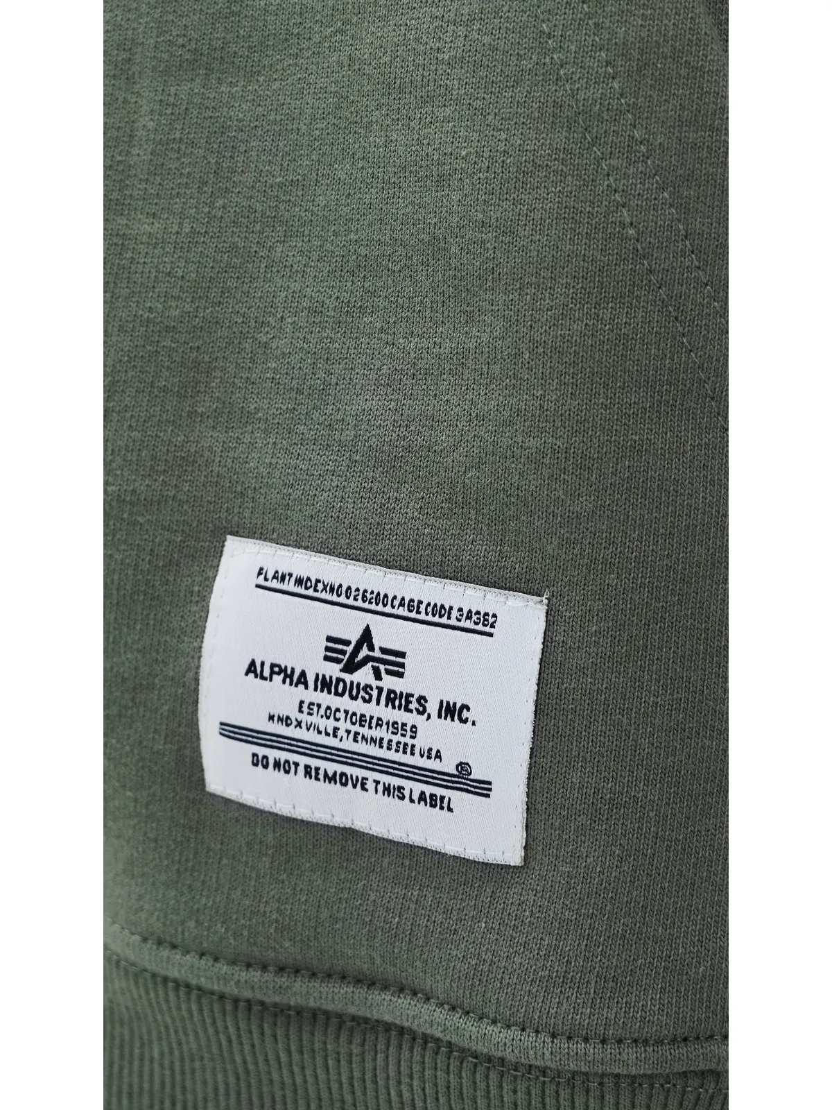 Alpha Industries エッセンシャル フレンチテリー フーディ Gen II Field Grey - 画像6