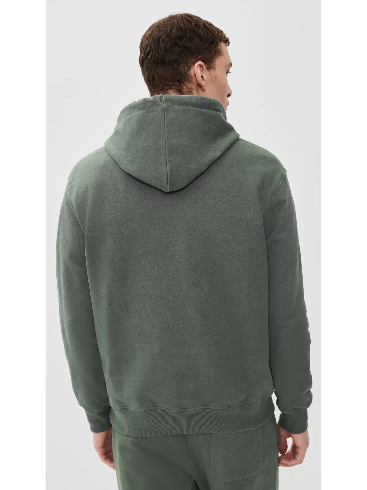 Alpha Industries エッセンシャル フレンチテリー フーディ Gen II Field Grey - 画像3