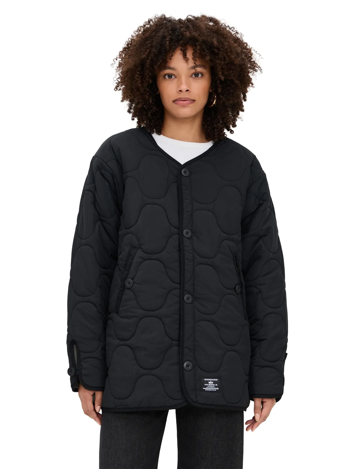 Alpha Industries リバーシブル ライナー ジャケット - 画像1