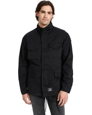 Alpha Industries M-65 リラックスフィット フィールドコート ブラック - サムネイル1