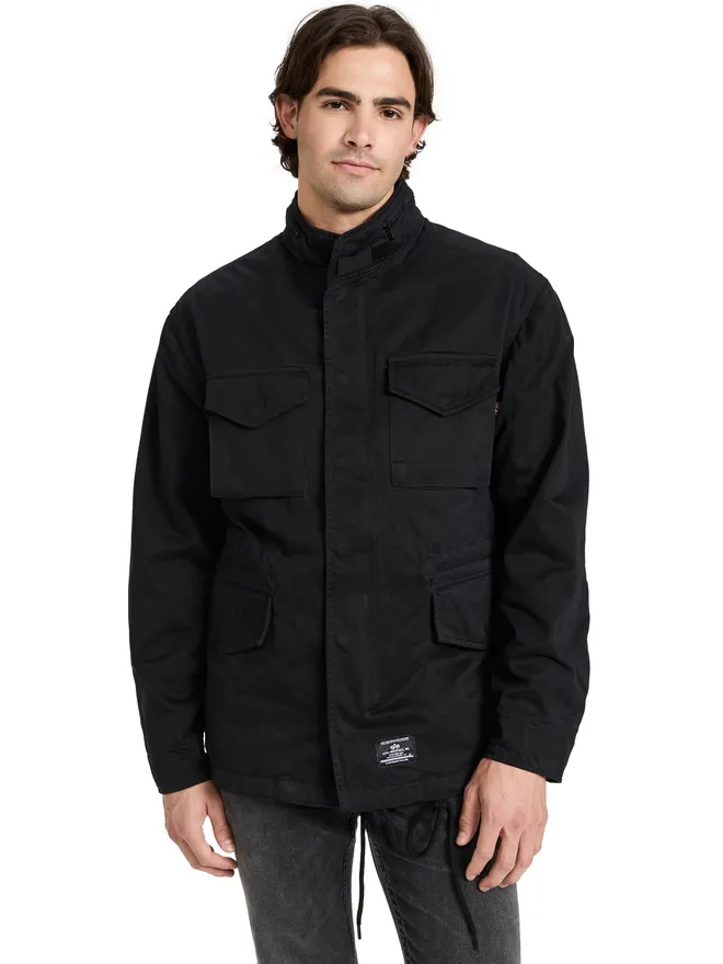 ALPHA INDUSTRIES Alpha Industries M-65 リラックスフィット フィールドコート ブラックの商品画像