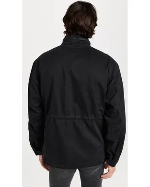Alpha Industries M-65 リラックスフィット フィールドコート ブラック - サムネイル3