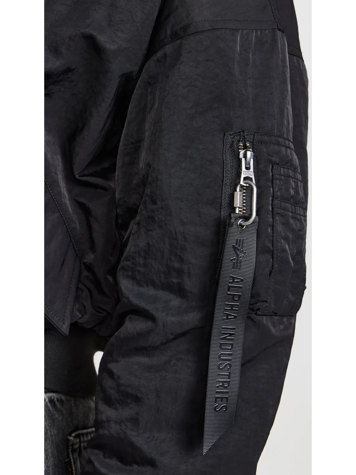 Alpha Industries ショールカラー フライトジャケット - 画像6