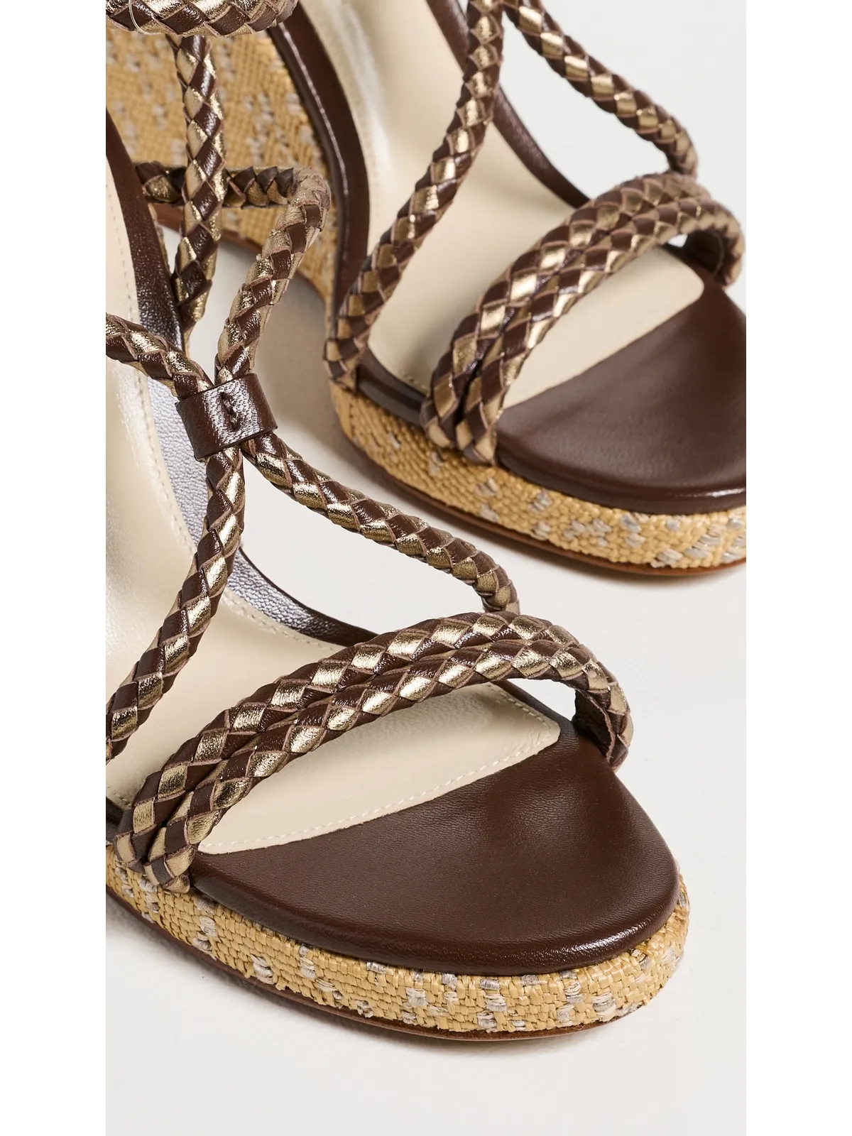 Alexandre Birman エルバ サンダル 100mm ブラウン - 画像6
