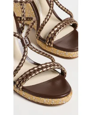 Alexandre Birman エルバ サンダル 100mm ブラウン - サムネイル6