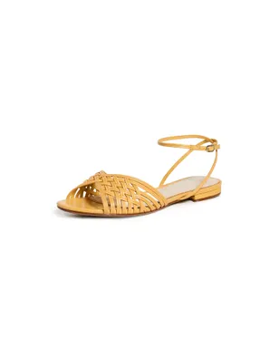 Alexandre Birman リリアン フラッツ バターカラー - サムネイル1