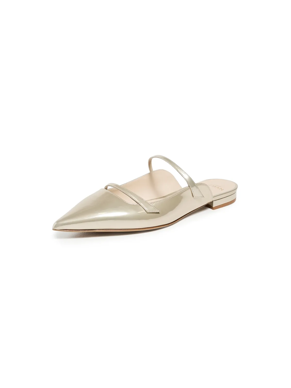 Alexandre Birman ティタ ミュール フラット イエロー - 画像1