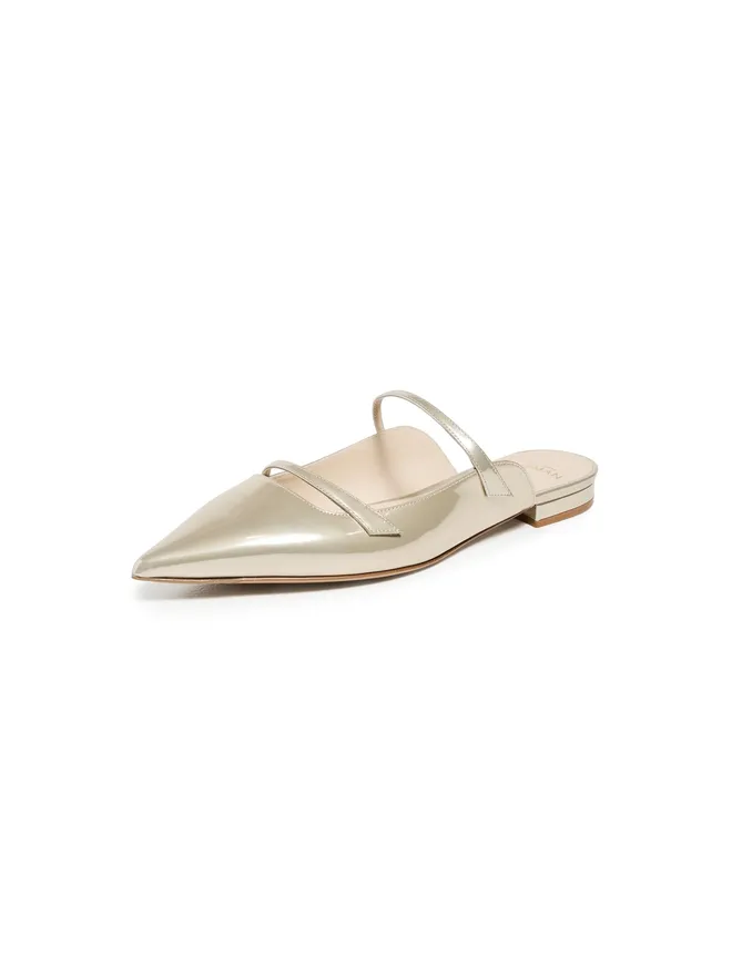 Alexandre Birman Alexandre Birman ティタ ミュール フラット イエローの商品画像