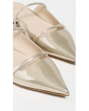 Alexandre Birman ティタ ミュール フラット イエロー - サムネイル6
