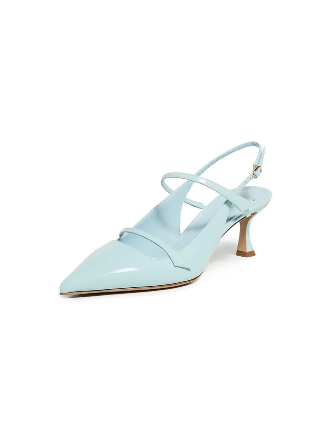 Alexandre Birman Alexandre Birman ティタ スリングバック ヒール ダストブルーの商品画像