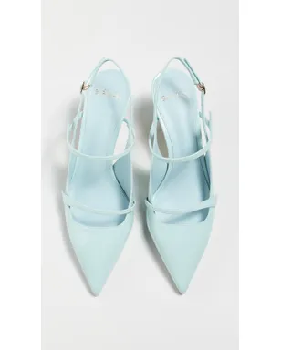 Alexandre Birman ティタ スリングバック ヒール ダストブルー - サムネイル5