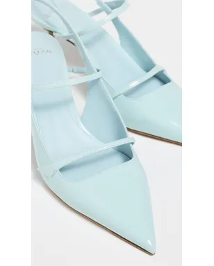 Alexandre Birman ティタ スリングバック ヒール ダストブルー - サムネイル6