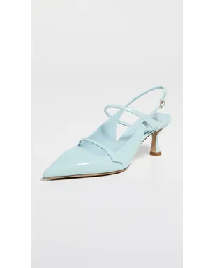 Alexandre Birman ティタ スリングバック ヒール ダストブルー - サムネイル2