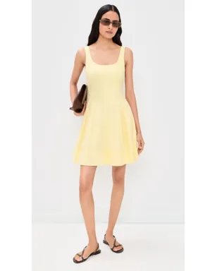 A.L.C. Vea Dress Light Canary - サムネイル5
