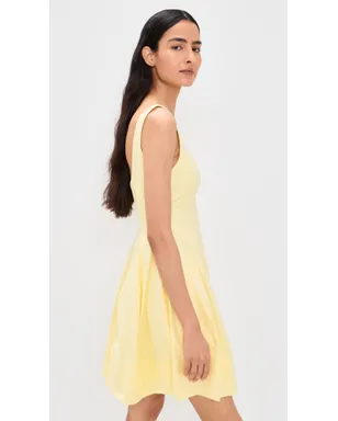 A.L.C. Vea Dress Light Canary - サムネイル4