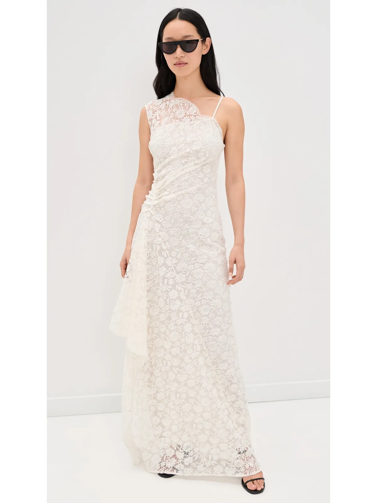 A.L.C. Gia Dress Ecru - 画像2