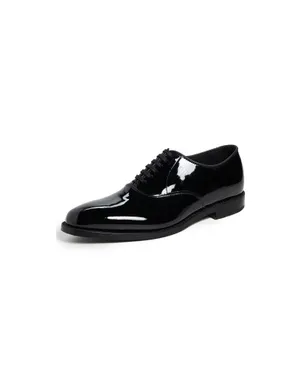 Allen Edmonds カーライル パテントレザー レースアップ タキシードシューズ ブラック - サムネイル1