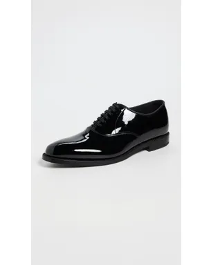 Allen Edmonds カーライル パテントレザー レースアップ タキシードシューズ ブラック - サムネイル2