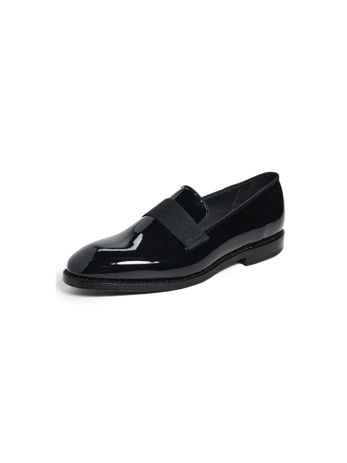 Allen Edmonds ジェームズ パテントレザー スリップオン タキシードシューズ - 画像1