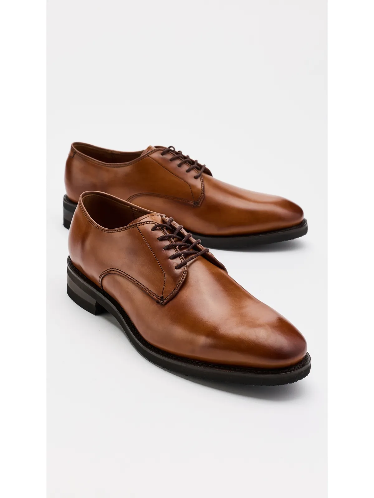 Allen Edmonds ラムゼ レザー ドレスシューズ ウォルナット - 画像4