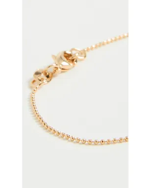 Alexa Leigh 1mm ダイヤカット ボールチェーン ブレスレット - サムネイル4