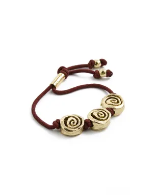 ALÉMAIS Le Jardin Spiral Cord Bracelet Multi - サムネイル1