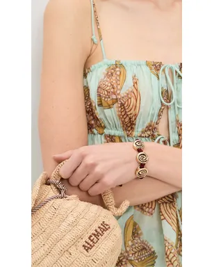 ALÉMAIS Le Jardin Spiral Cord Bracelet Multi - サムネイル3