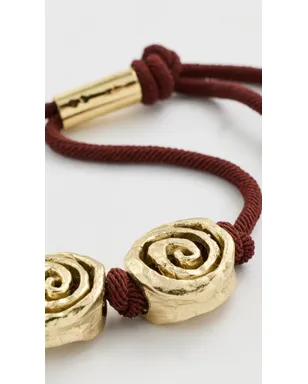 ALÉMAIS Le Jardin Spiral Cord Bracelet Multi - サムネイル4