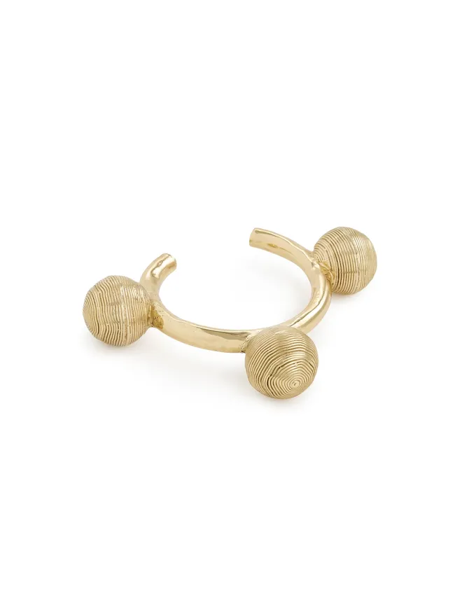 Alemais ALÉMAIS ル・ジャルダン・スパイラル・ボール・バングルの商品画像