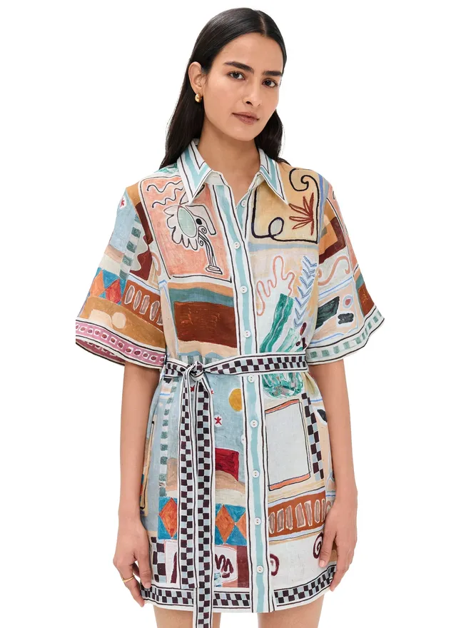 Alemais ALÉMAIS ミシェル ミニドレスの商品画像