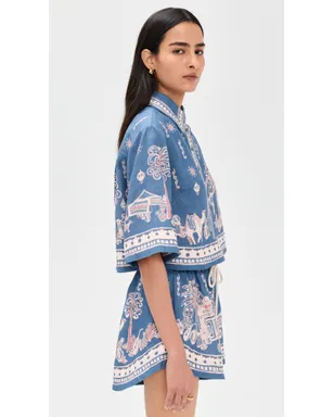 ALÉMAIS アカシア クロップドシャツ - サムネイル4