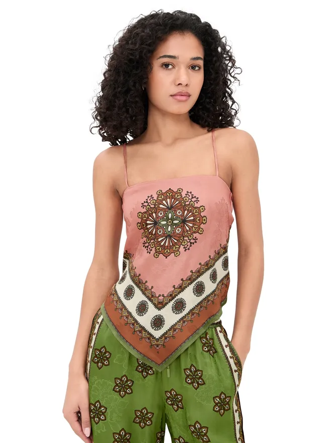 Alemais ALÉMAIS Contina Scarf Top Multiの商品画像